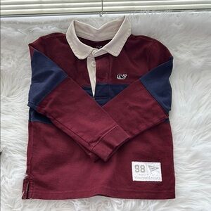 Vineyard Vines Red and Blue Button Down Shirt